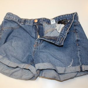 Mom High Denim Shorts
